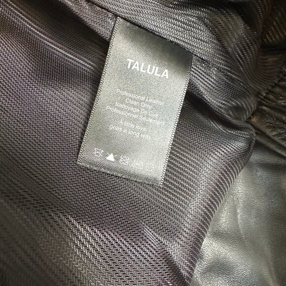 NWT Aritzia Talula genuine leather moto jacket - Picture 5 of 7